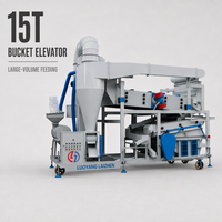 Machine de séparation par gravité pour blé 15t/h, soja 10t/h, grains de café 6-7t/h – Nettoyeur de graines par gravité spécifique pour le traitement des céréales