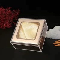 Boîte rectangulaire en plastique d'emballage Bonbons GinSeng Concombre de mer Herbes Complément alimentaire au chocolat