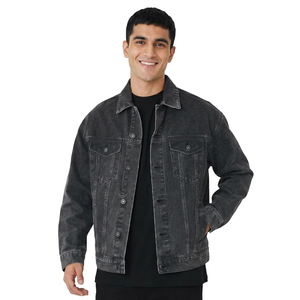 <b>Men's</b> High Quality 100% Cotton Denim <b>Jacket</b> for Winter Durable Fabric with Customizable Logo Best Price for <b>Light</b> Condition - Product Image 1