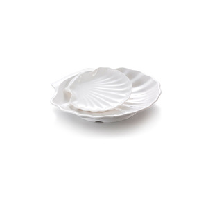 A8 <b>Melamine</b> Jade Porcelain White Creative Hot Pot Skewers <b>Plate</b>, Commercial Snack, Barbecue, Fish <b>Plate</b>, Irregular Shaped - Product Image 2