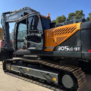 Excavatrice d'occasion Hyundai R305LC-9T, 30 tonnes, sur chenilles, d'origine coréenne, hydraulique, disponible - Product Image 1