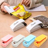 Machine de scellage alimentaire portable à main, mini-scelleuse sous vide à faible bruit pour sacs en plastique, alimentée par piles, pour usage domestique - Vente en gros