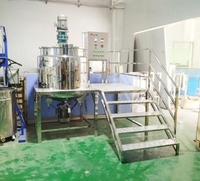 Machine à fabriquer du savon liquide, petite ligne de production, usine de fabrication de savon liquide, machine à shampooing, mélangeur, produits de lavage liquides
