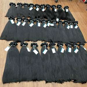 พร้อมส่ง!!! ผมดิบจากเวียดนามมีอยู่ในสต็อกตอนนี้ผมธรรมชาติเป็นลอนไม่ผ่านการแปรรูปจำนวนมากผมผู้จำหน่ายจากเวียดนาม - Product Image 1