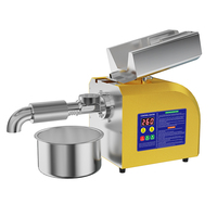 Presse à Huile avec 110V/220V, Idéale pour l'Extraction d'Huile d'Olive, en Acier Inoxydable 304