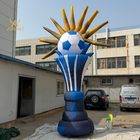 Trophée Géant Gonflable Populaire pour la Publicité et la Décoration d'Événements Sportifs