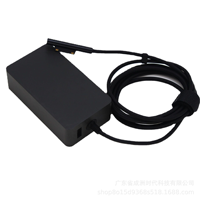 Adaptateur secteur Chargeur pour ordinateur portable 36W 44W 65W pour Microsoft Surface Pro 9/8/7/6/5/4/3 Surface Book Étui de voyage Protection OTP