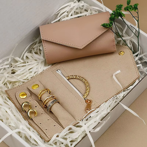 Hot sell PU Leather Tissue Pouch, Portable Soft Velvet Tissue <b>Bag</b>, Mini Travel Tissue <b>Holder</b> For Purse - Product Image 6
