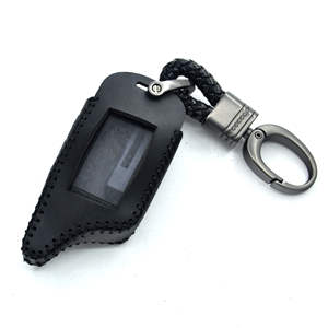 Satrline-funda protectora <span class=keywords><strong>de</strong></span> cuero para llaves <span class=keywords><strong>de</strong></span> modelos extranjeros, Funda <span class=keywords><strong>de</strong></span> cuero antirrobo para llaves - Product Image 3