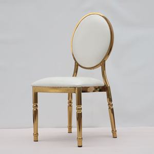 Silla de cuero para salón de hotel de alta gama - Product Image 3