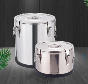 DFC1006 Recipiente Térmico para Alimentos de Acero Inoxidable Sellado, con Varias Medidas Opcionales, Seis Cierres y Base de Goma - Product Image 5