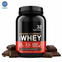 Poudre de protéines de lactosérum naturelle à marque privée OEM, gain de masse musculaire, 2 lb, complément alimentaire pour adultes