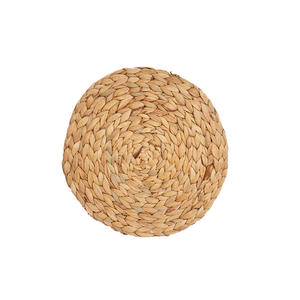 Sets de table ronds en herbe de gourde tissée à la main, style nordique, lavables, isolants thermiquement, pour la décoration de la salle à manger à la maison, 12 ensembles - Product Image 2