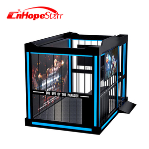 Profitto di Affari Multiplayers 9d vr macchina del gioco I Giocatori 4 HTC VR Gun-Gioco di Tiro/VR Camminatore di Trasporto - Product Image 1
