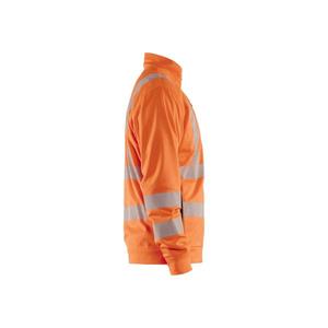 BLAKLADER - 356325385300XS Sudadera Hi-Vis Full-zip Orange - EAN 7330509832295 ROPA DE TRABAJO DE LA HI-VIS - Product Image 4
