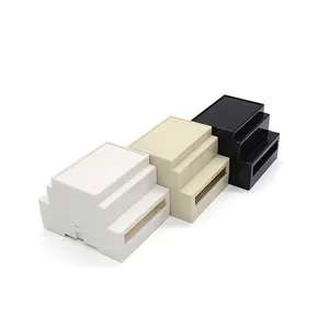 plastic din rail plc enclosure for electronic project enclosure hot selling plastic housing case