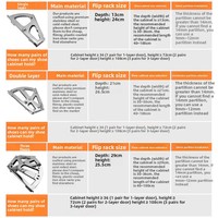 Étagère à chaussures pliable noire à trois niveaux en métal pour la maison, le bureau, la cuisine, le salon, la chambre à coucher, faible MOQ 2 pièces