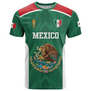 Camiseta de la Copa Mundial de Fútbol MEX US <span class=keywords><strong>CA</strong></span> 2026 para Hombre, Cuello Redondo, Manga Corta, Deportiva, Ligera, Ideal para Festivales - Product Image 2