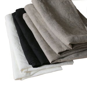 <b>Linen</b> <b>Table</b> <b>Cloth</b> for Hotel Flax <b>Linen</b> for Wedding Square Tablecloth Stone Washed Solid Color Home Wholesale Customizable - Product Image 6