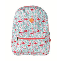 Tas Sekolah Set Promosi Haslor Fashion Flamingo Floral Full Print Unisex untuk Anak Perempuan, Anak-anak & Remaja, Ransel Stylish, Produsen OEM