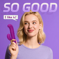 Vibrateur clitoridien AITT en silicone, étanche, rechargeable par USB, 10 modes de vibration, design silencieux et mini, plaisir féminin, CE ROHS