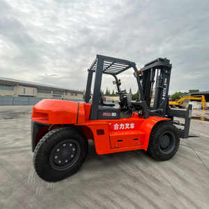 Montacargas Diésel Heli CPCD80 Usado, Capacidad de 8 Toneladas, Mástil de Tres Etapas, Operación Sentado, Neumáticos Neumáticos, 4WD, Desplazador Lateral Hidráulico - Product Image 2