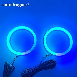 Anneaux halo LED étanches à cercle complet de 95 mm avec contrôleur de smartphone pour Avensis INFINITI FX35 Solano Alfa Romeo - Product Image 3