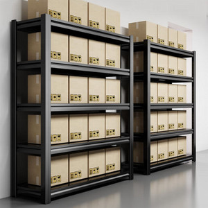 <span class=keywords><strong>Precio</strong></span> <span class=keywords><strong>de</strong></span> fábrica 4/5/6 capas ajustable <span class=keywords><strong>de</strong></span> doble cara almacén almacenamiento <span class=keywords><strong>de</strong></span> acero estantería <span class=keywords><strong>de</strong></span> Metal para el hogar - Product Image 4