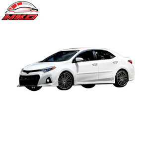 Fits For Toyota Corolla 14-16 S Only Front Bumper <b>Lip</b> Spoiler <b>Splitter</b> Side Apron PU High Quality Exterior Accessory - Product Image 2
