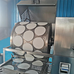 Machine à crêpes motorisée de qualité professionnelle pour la fabrication de rouleaux d'œufs et de lumpias, pour usage domestique ou commercial, machine à rouleaux de printemps - Product Image 3