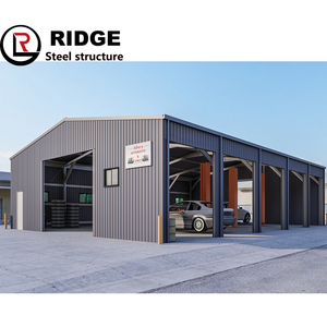 Chine Structure en acier léger préfabriqué en <span class=keywords><strong>métal</strong></span> <span class=keywords><strong>Double</strong></span> large Carport Car Shelter <span class=keywords><strong>Garage</strong></span> - Product Image 4