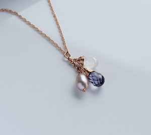 Collar con colgante <span class=keywords><strong>de</strong></span> <span class=keywords><strong>Alejandrita</strong></span> y <span class=keywords><strong>Perla</strong></span> <span class=keywords><strong>de</strong></span> <span class=keywords><strong>piedra</strong></span> lunar, collar <span class=keywords><strong>de</strong></span> <span class=keywords><strong>piedra</strong></span> natal <span class=keywords><strong>de</strong></span> junio para mujer, joyería <span class=keywords><strong>de</strong></span> cristal - Product Image 2
