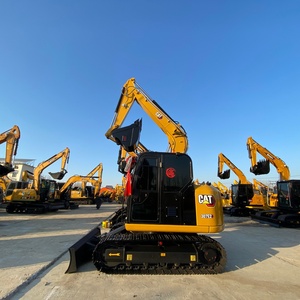 Excavatrice hydraulique sur chenilles Caterpillar CAT307E2 d'occasion de 7 tonnes, puissante, économe en carburant, presque neuve, pour usage agricole et domestique - Product Image 1