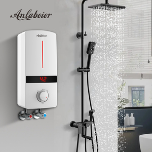 240V 3.5kW Anlabeier Brand Factory Supply ABS Outer <b>Case</b> Energy Saving for Shower Room bathroom heating appliance - Product Image 5