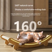 Griffoir pour chat en sisal de grande taille, résistant à l'usure, tapis anti-déchirures, coussin de lit pour chat tout-en-un, protège le canapé