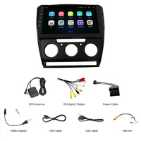 Écran tactile de 10 pouces pour SKODA Octavia, navigation GPS, autoradio Android, électronique automobile, lecteur DVD