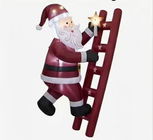 Creative Climbing Inflatable <b>Santa</b> Claus for Roof Wall Hanging Decoration Waterproof Christmas <b>Blow</b> <b>Up</b> Outdoor Yard Decor - Product Image 4