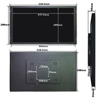 Écran tactile capacitif HD 1080p de 21,5 pouces avec interface USB
