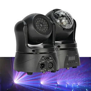 L-109 DJ disko 15W cep kaleidoscope lazer mini led işın hareketli kafa sahne ışıkları