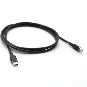 移动Usb-c至Type-c 5a Pd 100 W 1m 2m 3m Tipo C电缆Usb3.2电缆快速充电Usb C型数据电缆100 w