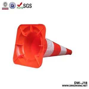 Road Safety Traffic Cone High Quality Signal PVC Road Safety Traffic Cone For Parking Place