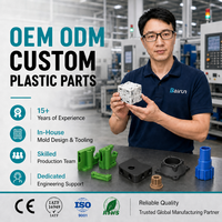 Usine de pièces moulées par injection plastique sur mesure, composants en plastique moulés PA6 PA66 Nylon ABS PC PP PVC TPU Polyuréthane