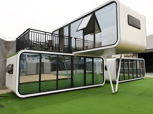 Personalización de alta calidad, <span class=keywords><strong>casa</strong></span> pequeña inspirada en lujo moderno, <span class=keywords><strong>casa</strong></span> de cabina de manzana, <span class=keywords><strong>casa</strong></span> prefabricada, Mini cabina de manzana para <span class=keywords><strong>terrenos</strong></span> sin usar - Product Image 3