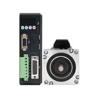 60J1887EC-1000-LS+2HSS458-N Nema 24 Motor Stepper Loop Tertutup dengan Driver Torsi Penahan 3nm