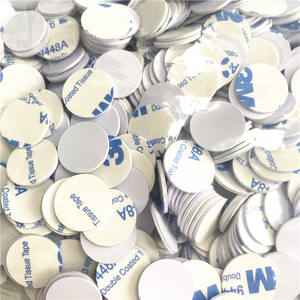 Цифровой умный программируемый URL водонепроницаемый липкий 25 мм 0,98 дюймов Nfc ПВХ карты в форме монеты Rfid - Product Image 2