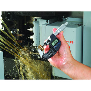 Mitutoyo IP65ไมโครมิเตอร์ดิจิตอลกลางแจ้ง, ไม่มีเอาต์พุตข้อมูล, 0-25มม., ความละเอียด0.001มม. - Product Image 2