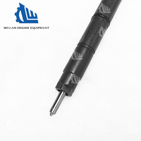 Inyector de Combustible Diésel WEILAN Remanufacturado de Alta Calidad, de Aluminio y Acero de Alta Velocidad, 0445117023 Universal, Superventas