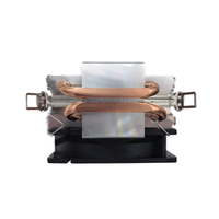Ventilateur de refroidissement CPU 2026 en promotion, ventilateur LED RGB, dissipateur thermique à caloducs pour processeur d'ordinateur de jeu, ventilateurs de refroidissement à air