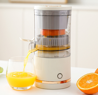 Presse-agrumes électrique rechargeable - Machines à jus électriques avec USB, presse-agrumes compact portable pour oranges, citrons, citrons verts