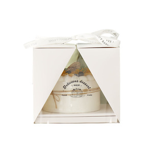 Caja de pastel transparente de mano 4 6 <span class=keywords><strong>8</strong></span> pulgadas pastel de cumpleaños Mousse postre embalaje con caja de corbata - Product Image 1